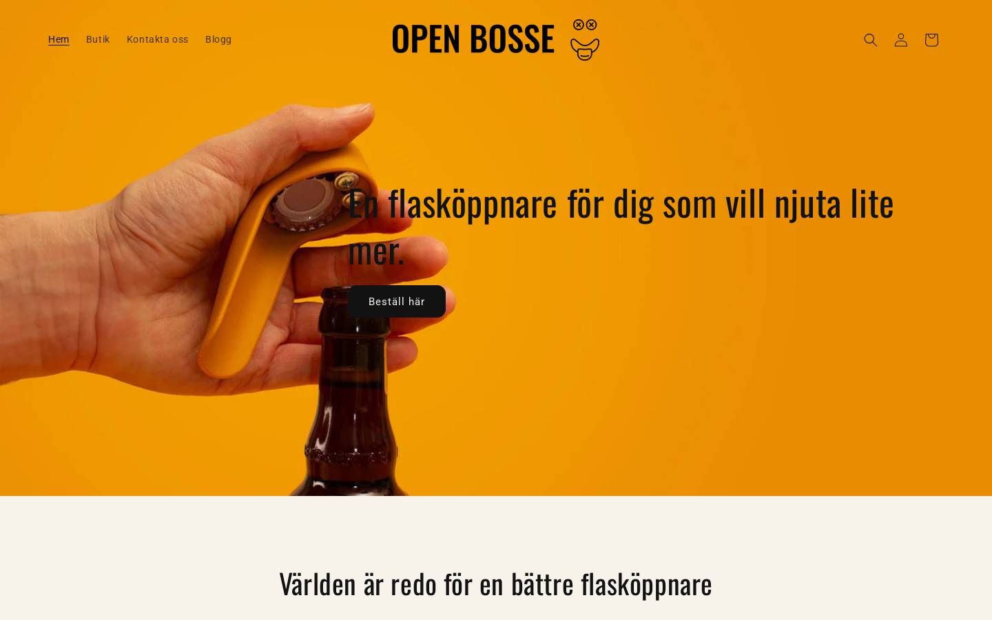 openbosse.com homepage screenshot