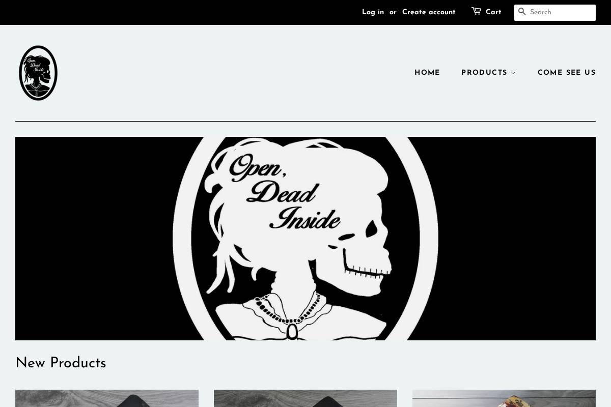 opendeadinside.com homepage screenshot