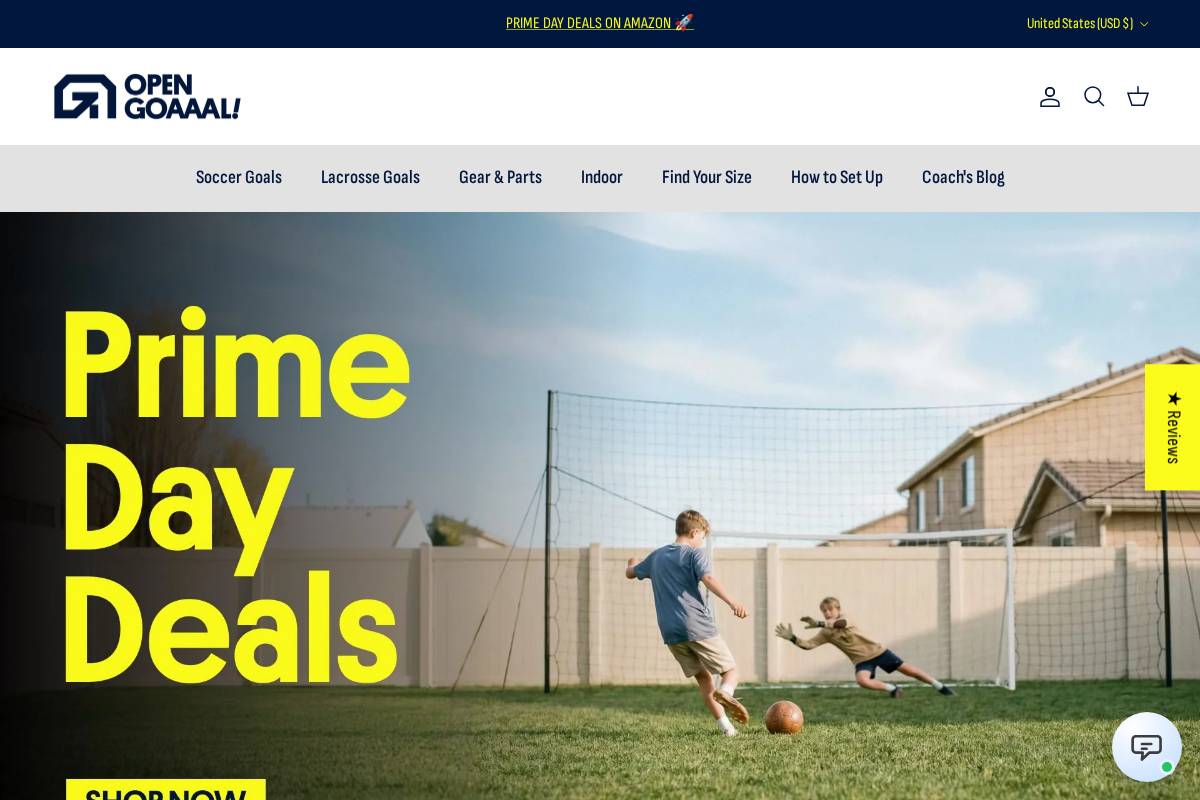 opengoaaalusa.com homepage screenshot