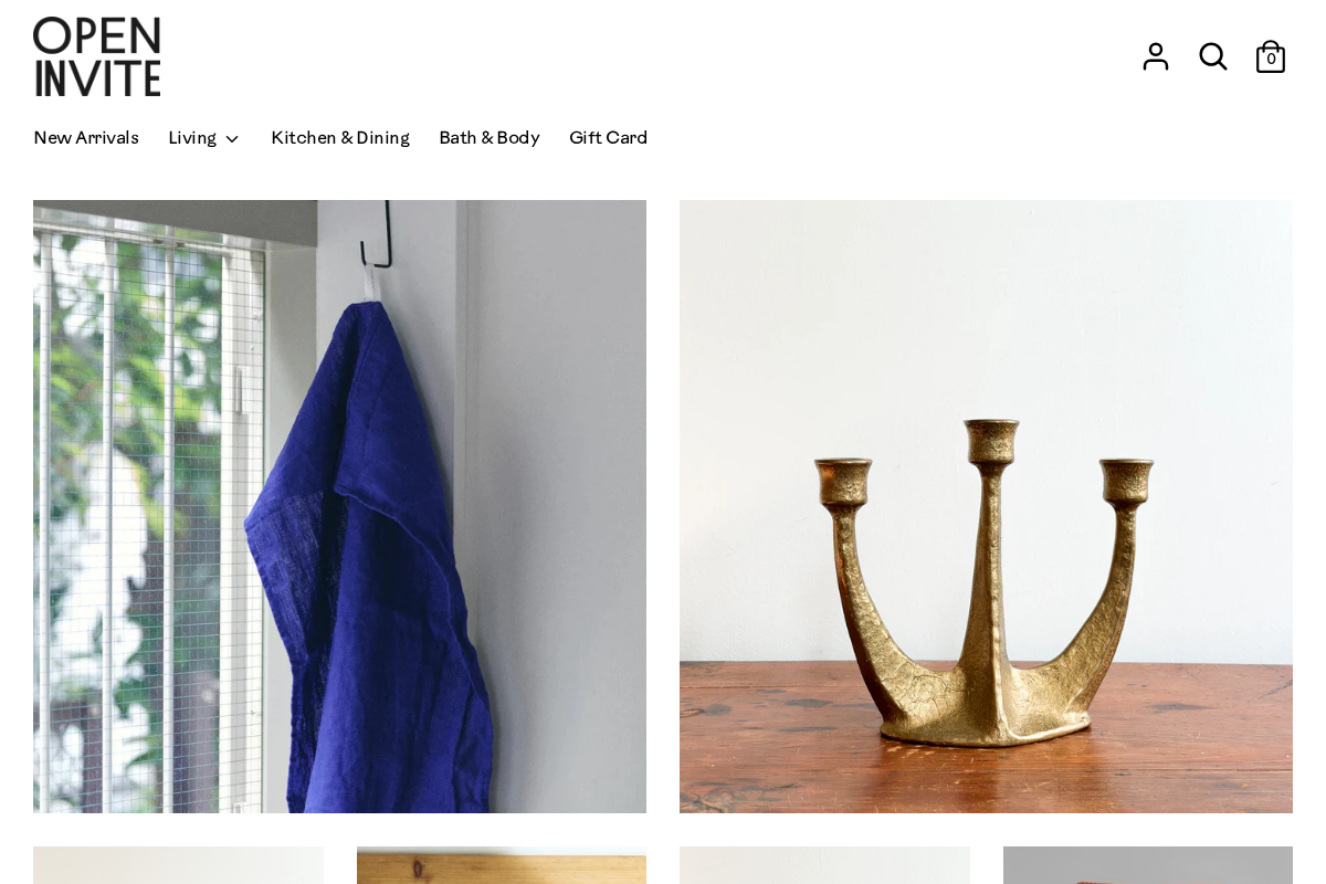 Open Invite homepage screenshot