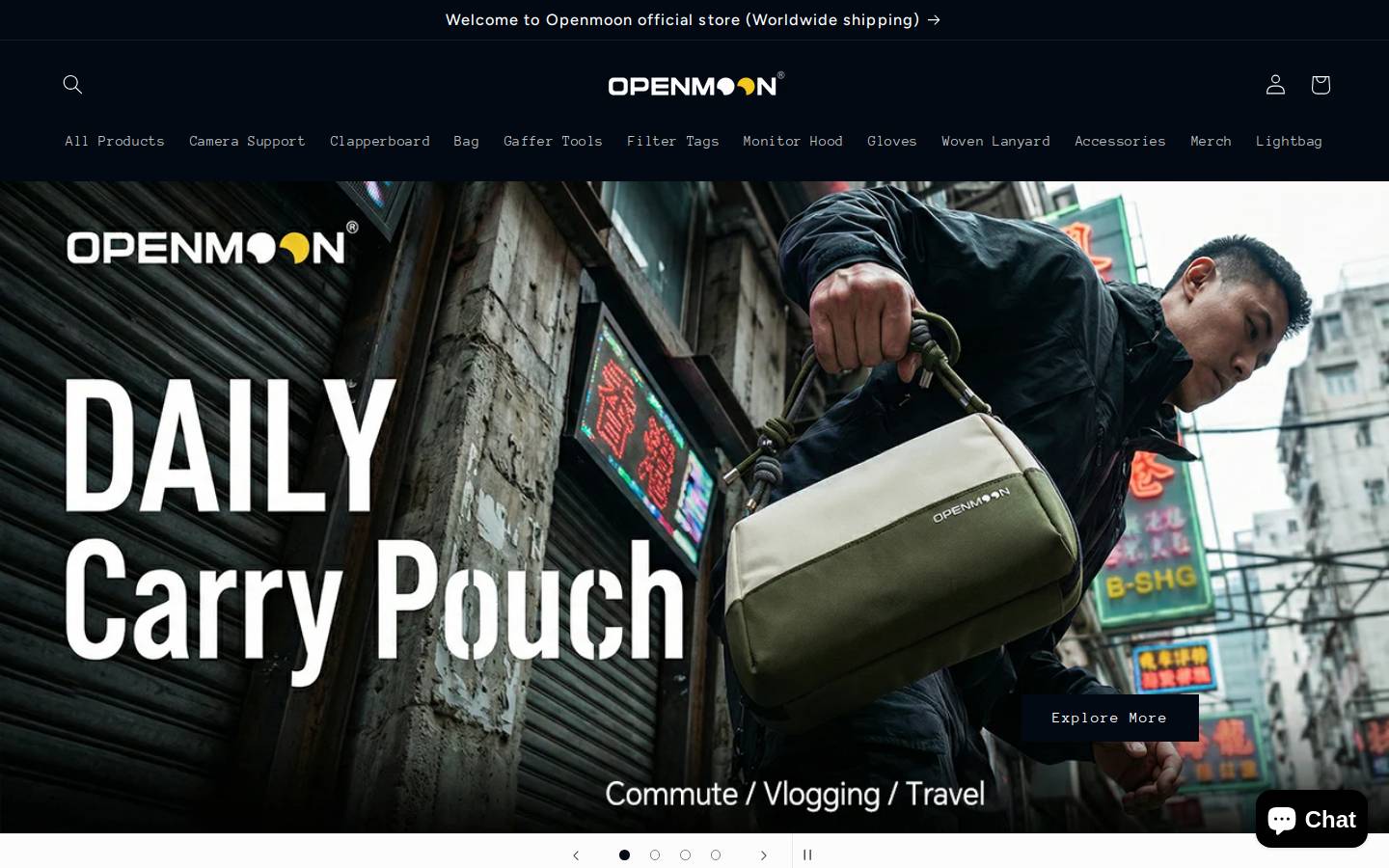 openmoon.cn homepage screenshot