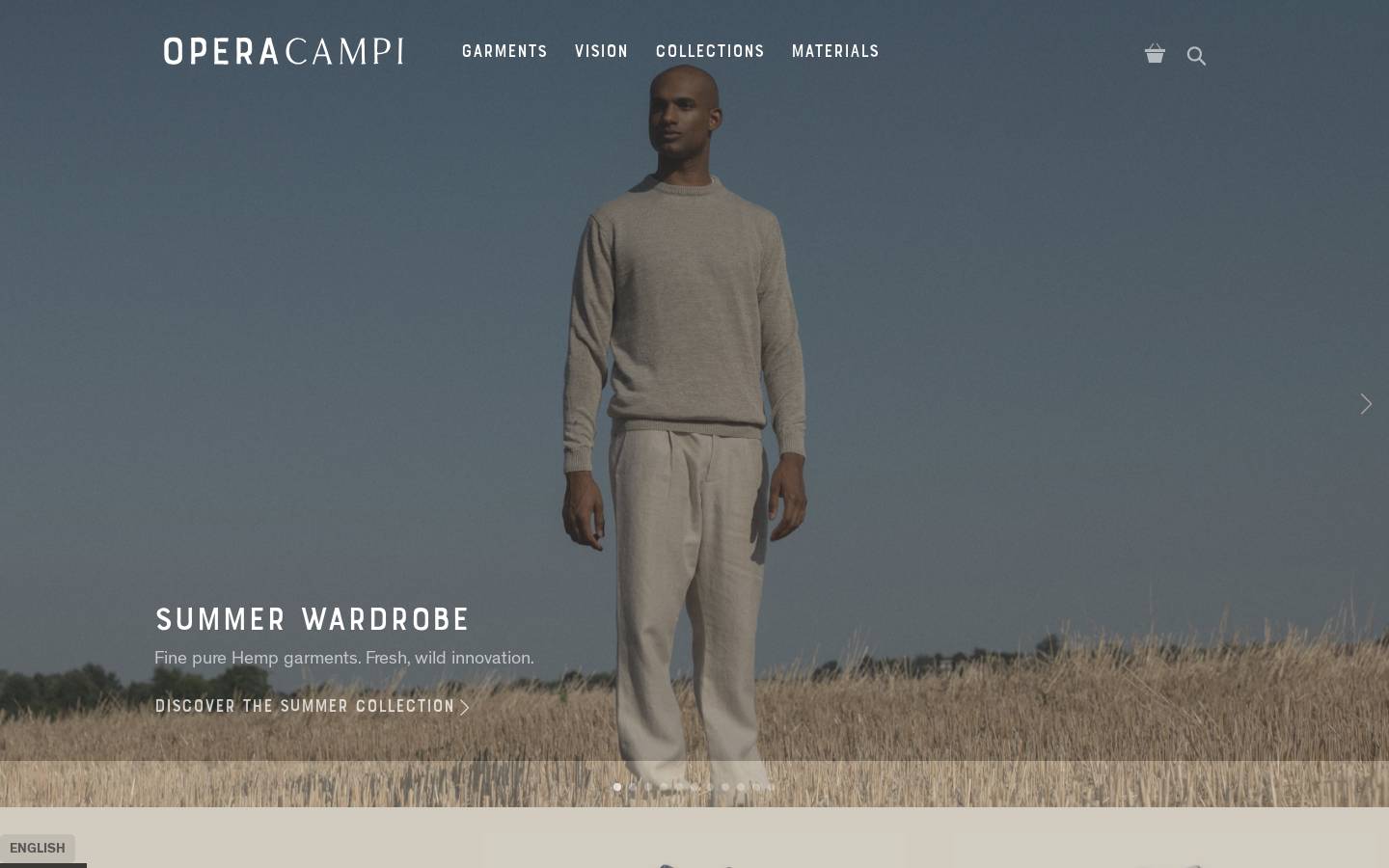 operadeicampi.com homepage screenshot