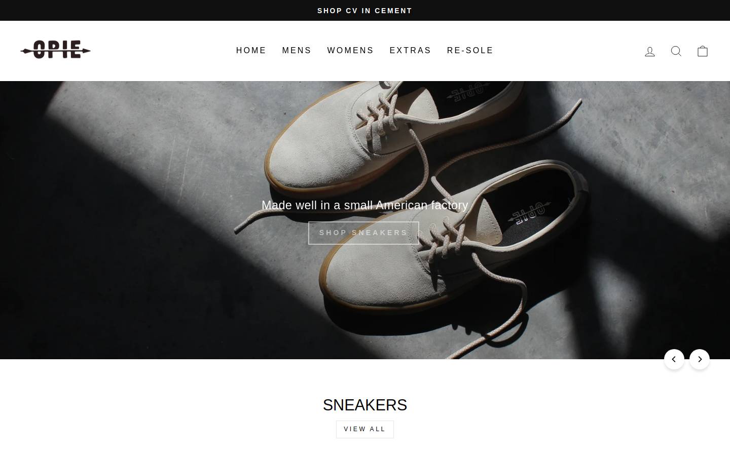 opieway.com homepage screenshot