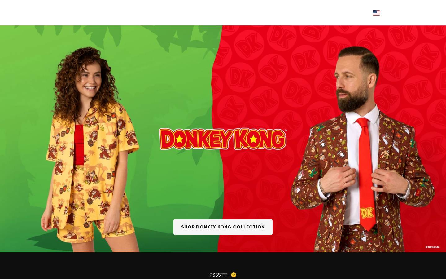 OppoSuits homepage screenshot