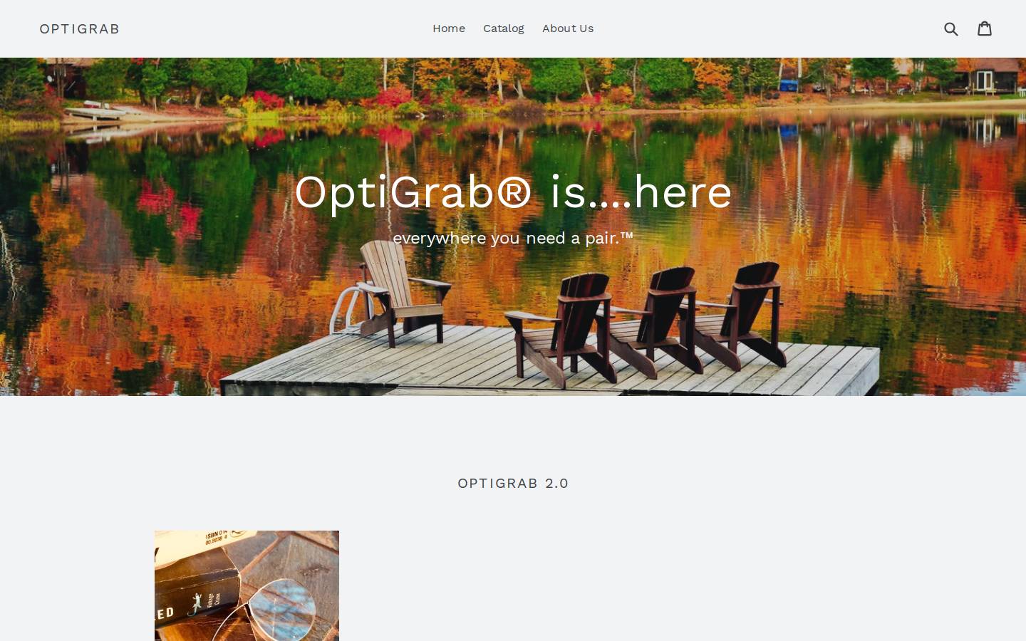 optigrab.com homepage screenshot