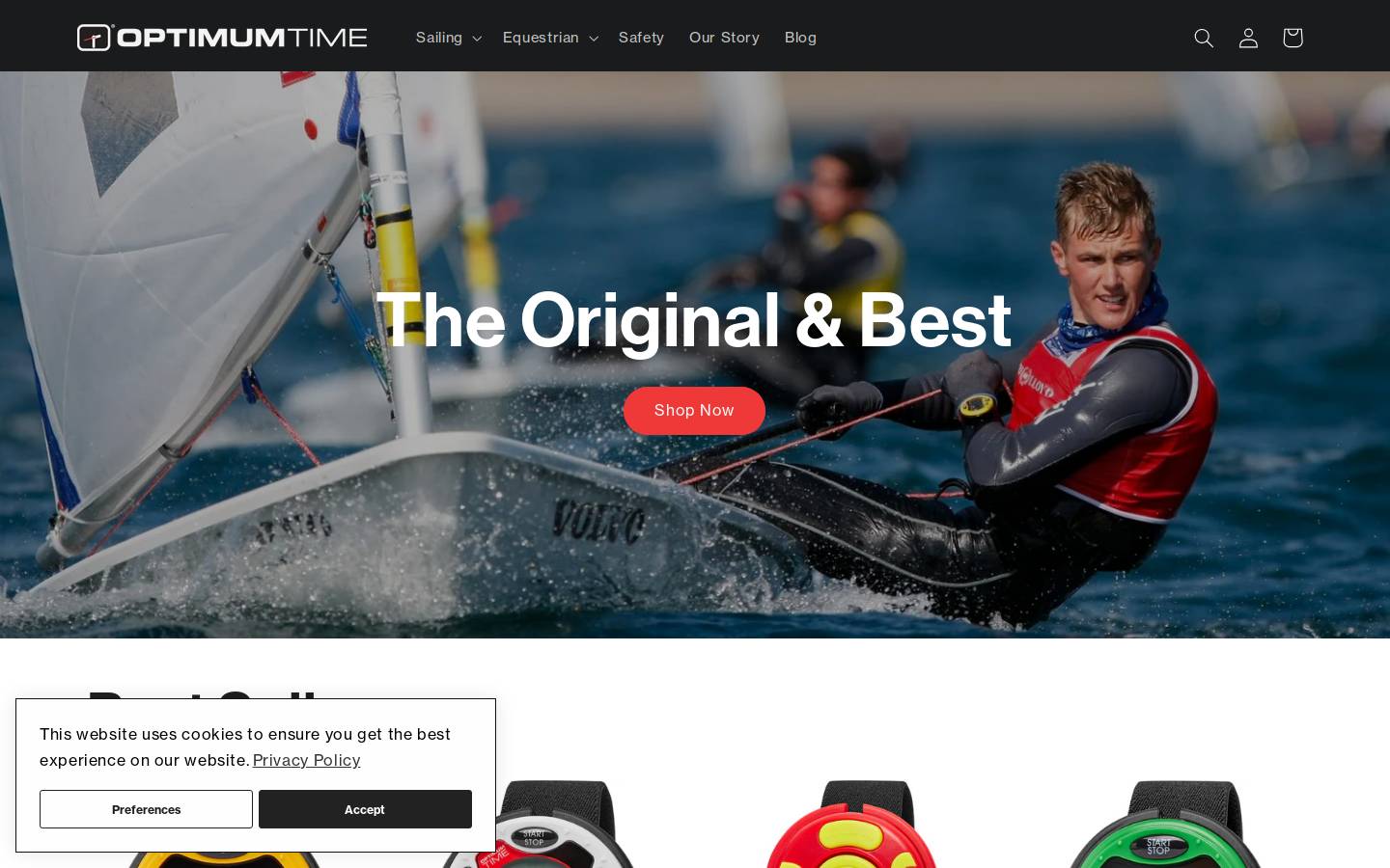 Optimum Time Ltd. homepage screenshot