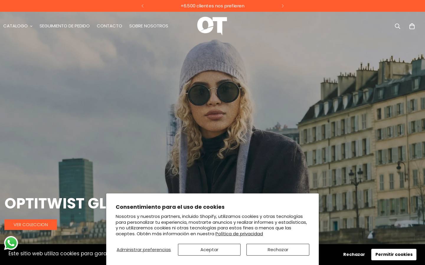 optitwist.com homepage screenshot