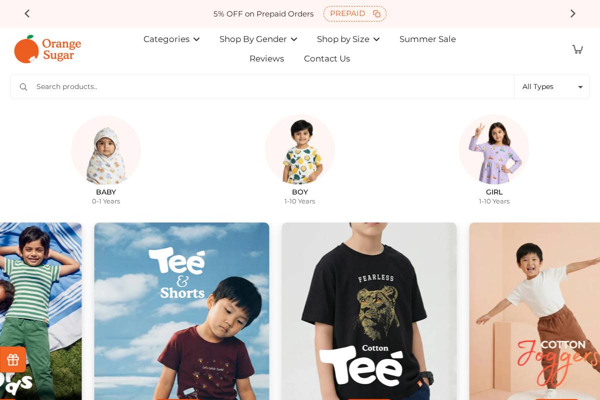 orangesugar.in homepage screenshot