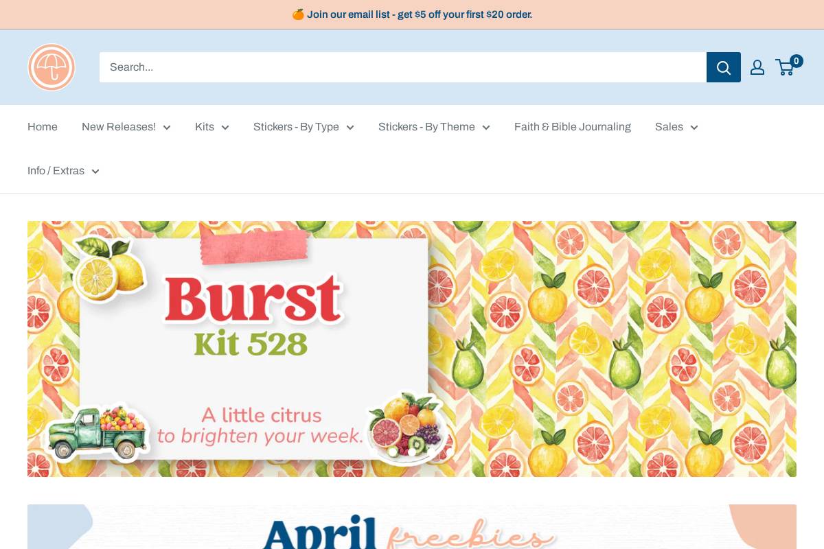 Orangeumbrellaco homepage screenshot