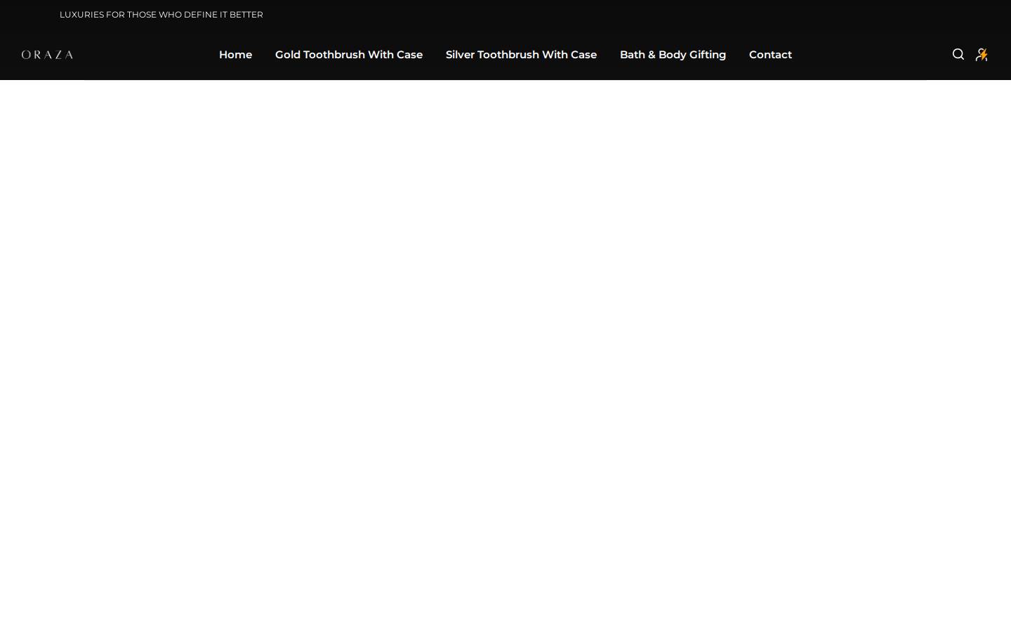 oraza.in homepage screenshot