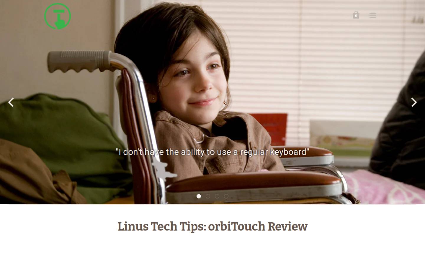 orbitouch.com homepage screenshot