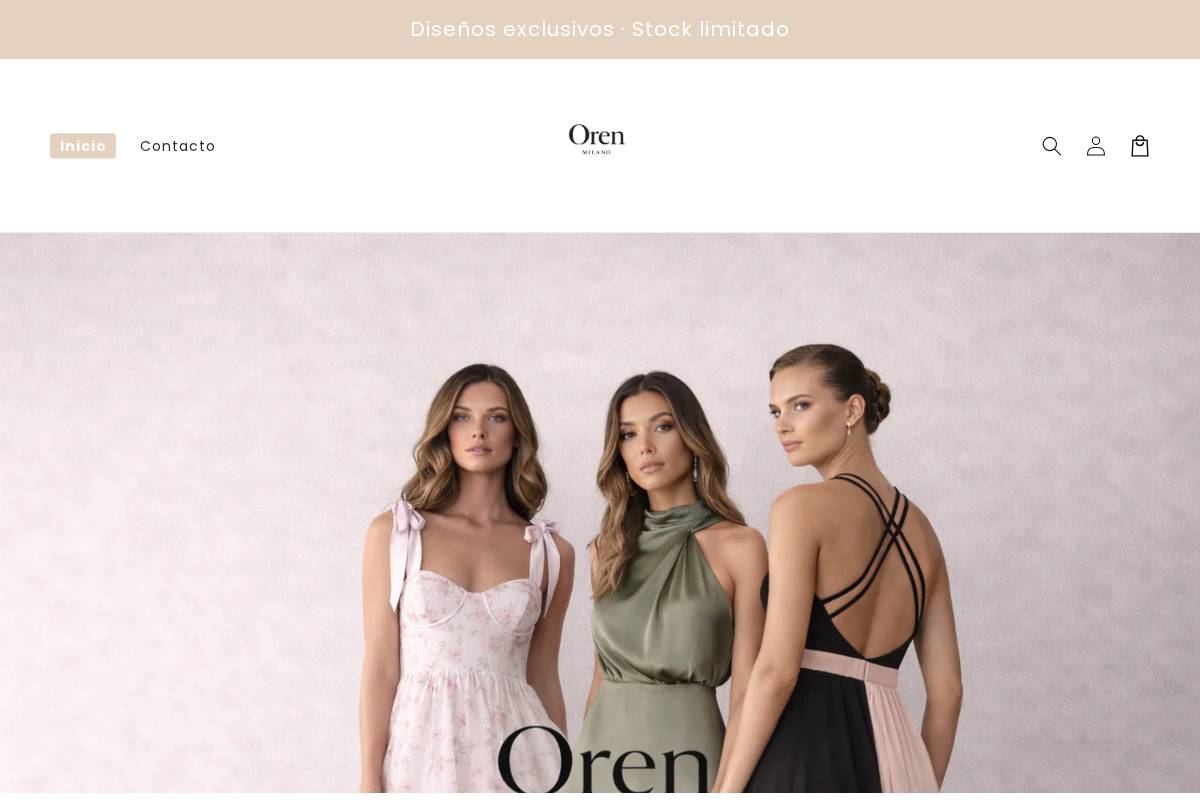 orenmilano.com homepage screenshot