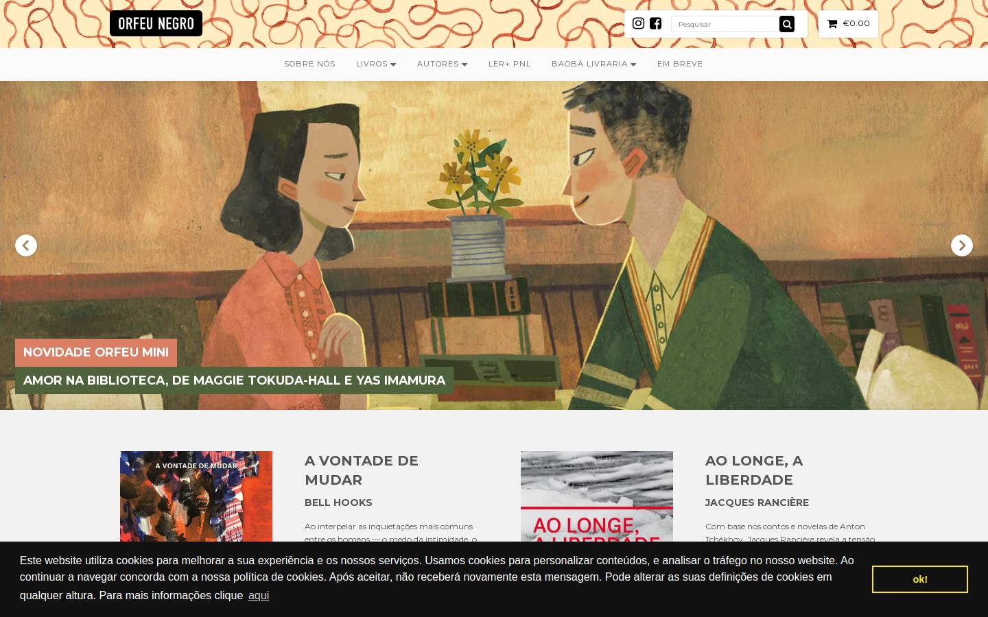 orfeunegro.org homepage screenshot