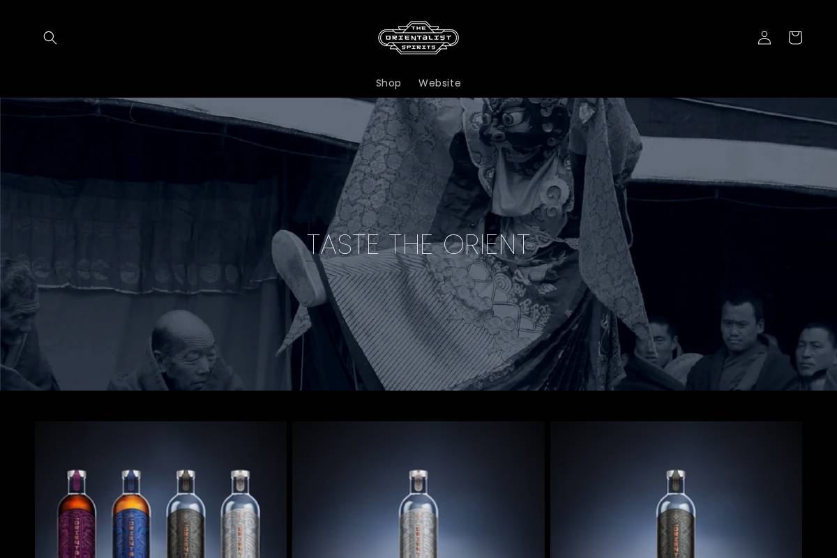 orientalistspiritssg.shop homepage screenshot