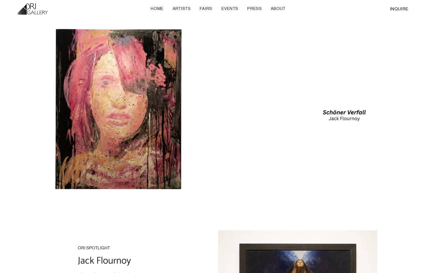 origallery.com homepage screenshot