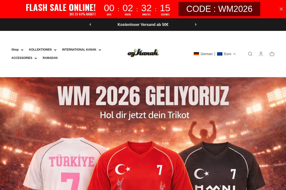 Original Kanak homepage screenshot