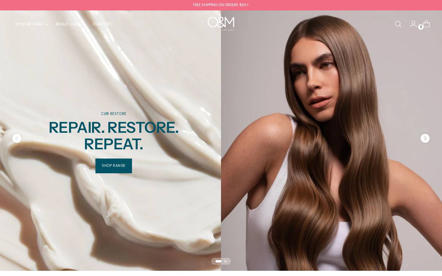 originalmineral.com.au homepage screenshot