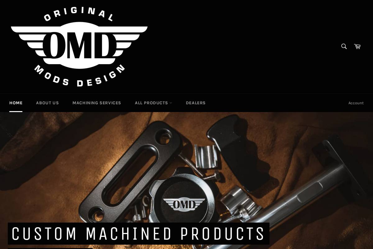 originalmodsdesign.com homepage screenshot