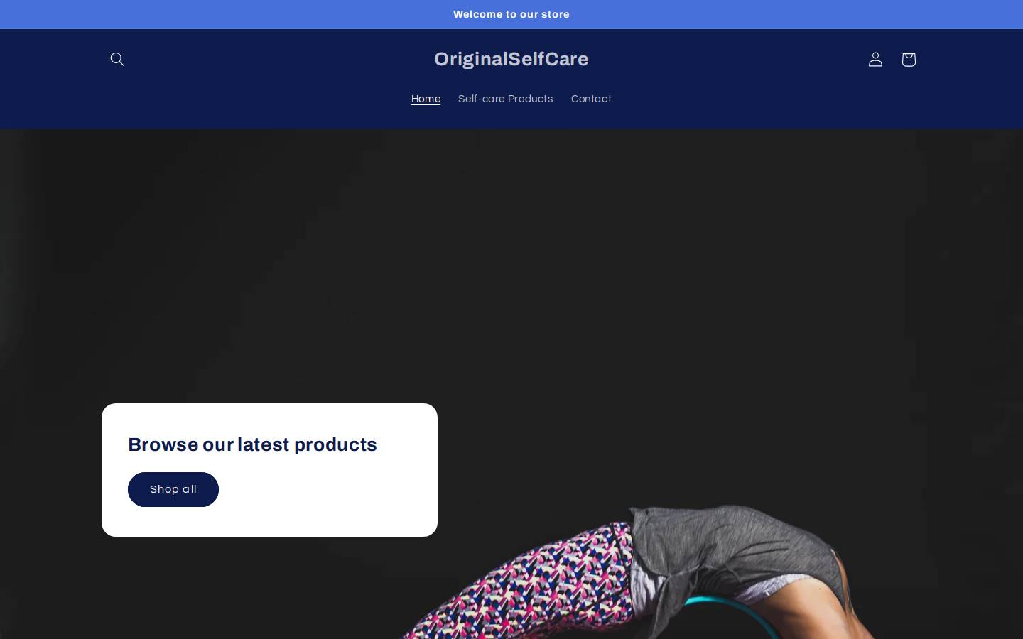 originalselfcare.com homepage screenshot