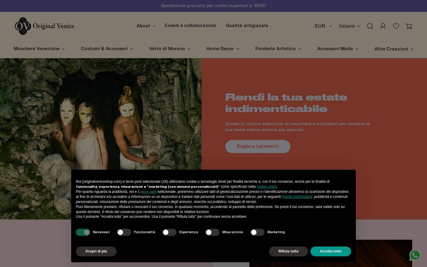originalvenice.it homepage screenshot