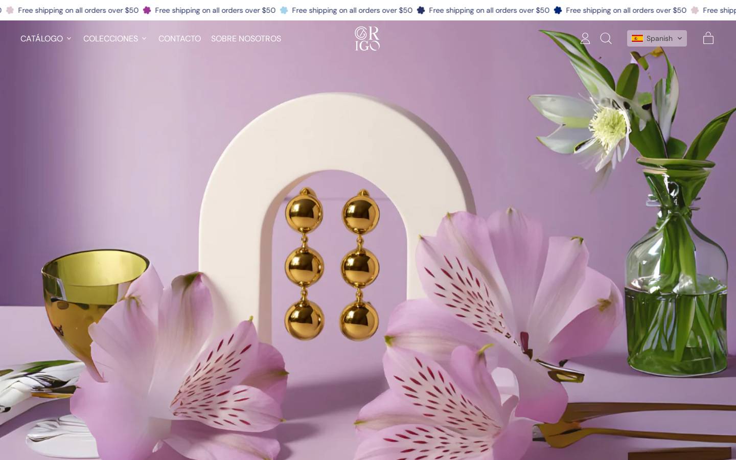 origoshop.com homepage screenshot