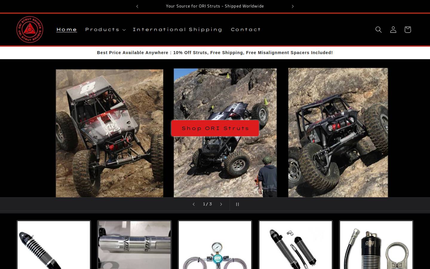 oristrutsource.com homepage screenshot