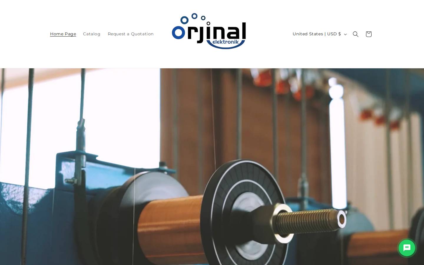 orjinalelektronik.com homepage screenshot