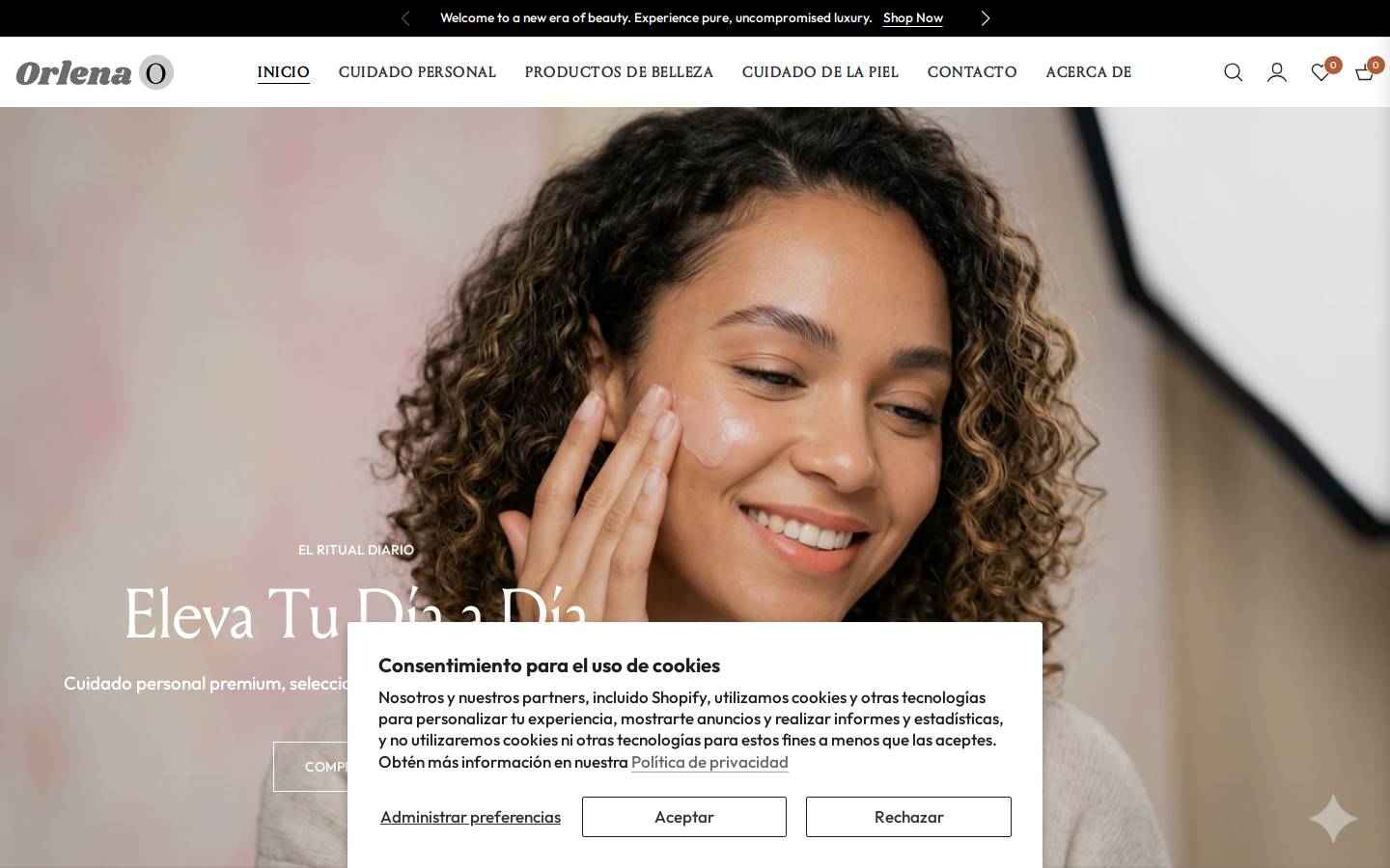 orlenaprive.com homepage screenshot
