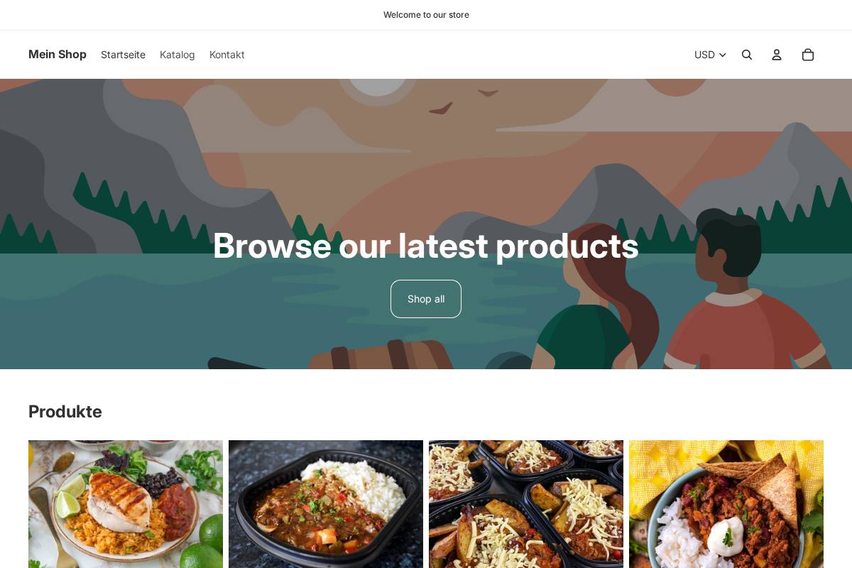 orlento.co homepage screenshot
