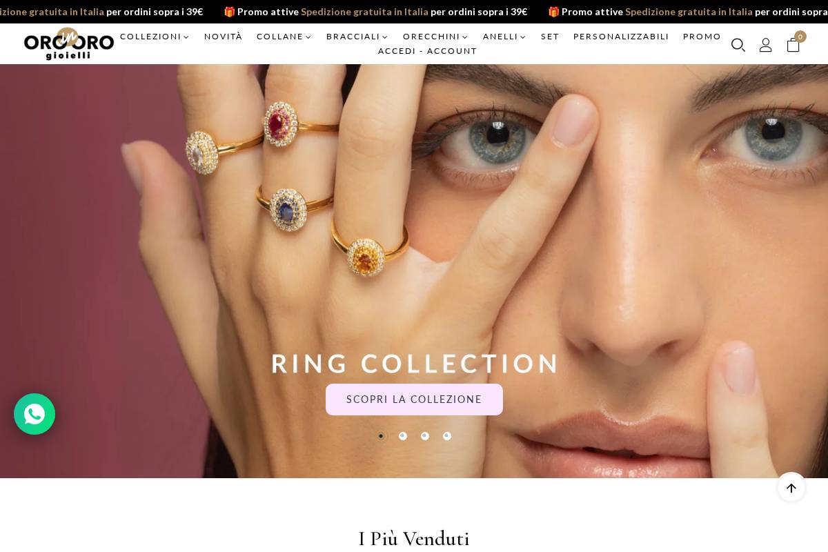 Oroinoro homepage screenshot