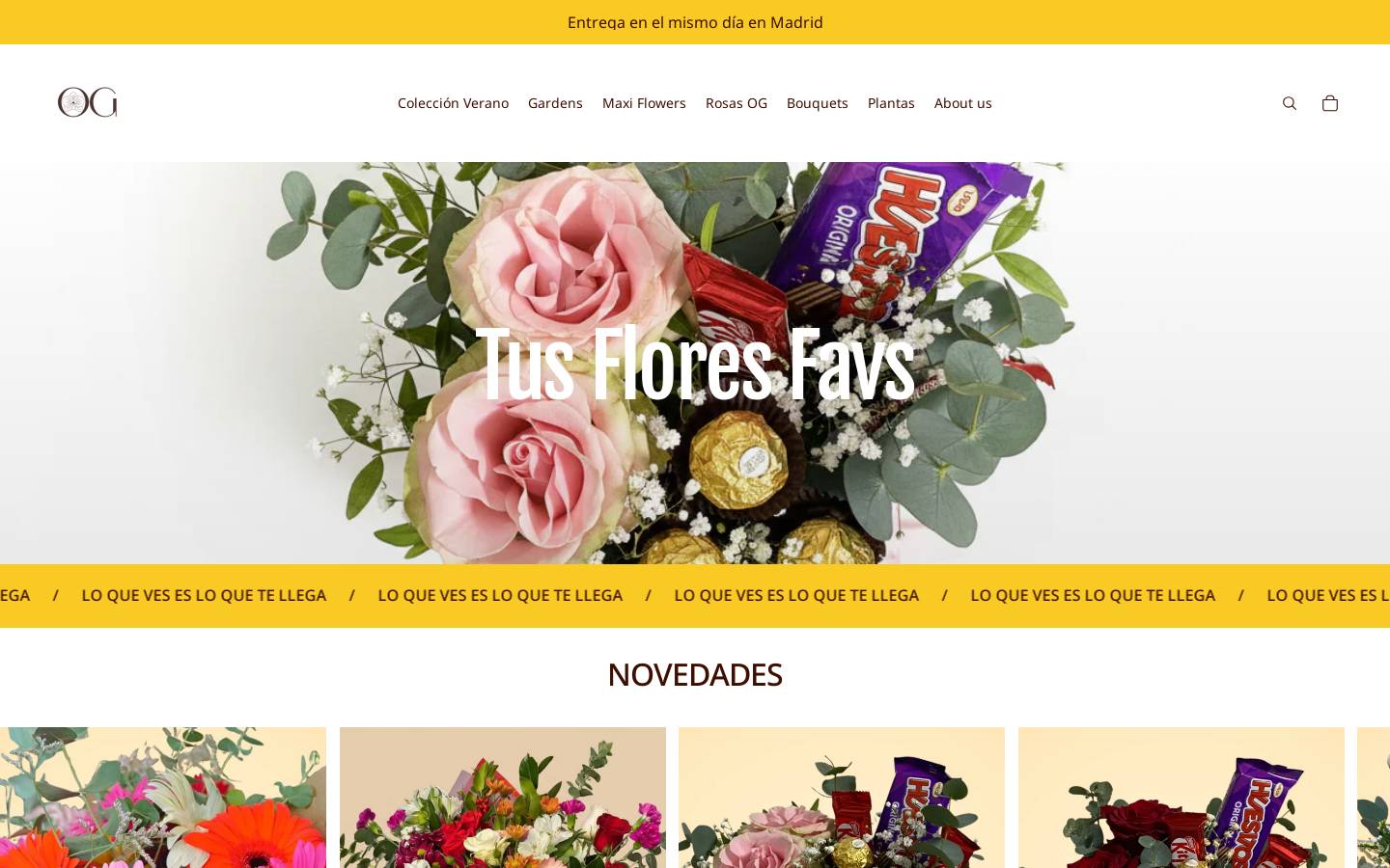 orquideagarden.es homepage screenshot