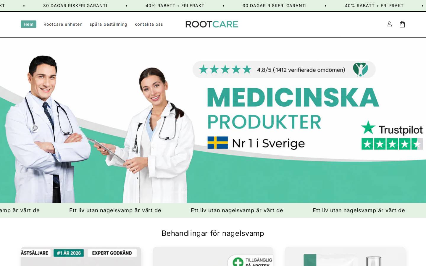 orthovitalpro.com homepage screenshot