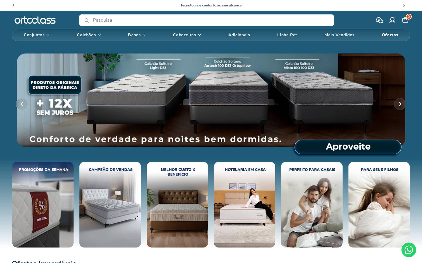 ortoclass.com.br homepage screenshot