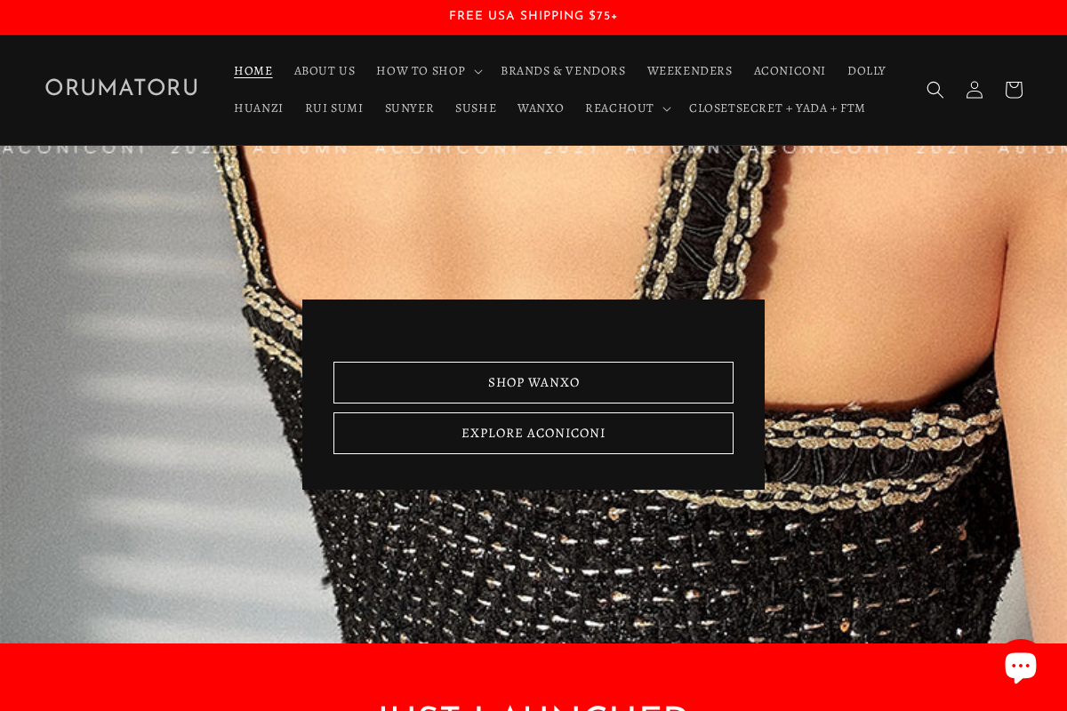 Orumatoru homepage screenshot