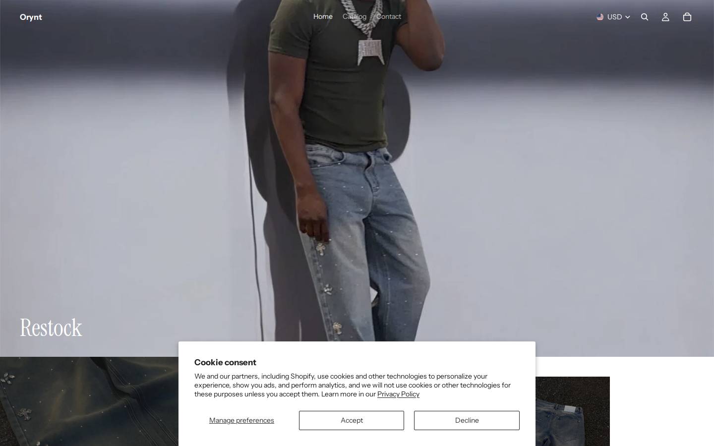 orynt4l.com homepage screenshot