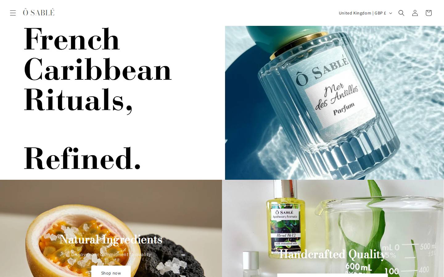 osable.com homepage screenshot