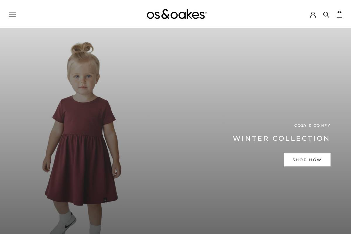 osandoakes.com homepage screenshot