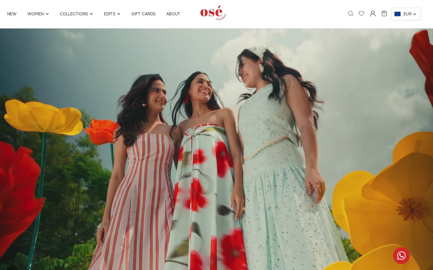 osestudios.in homepage screenshot