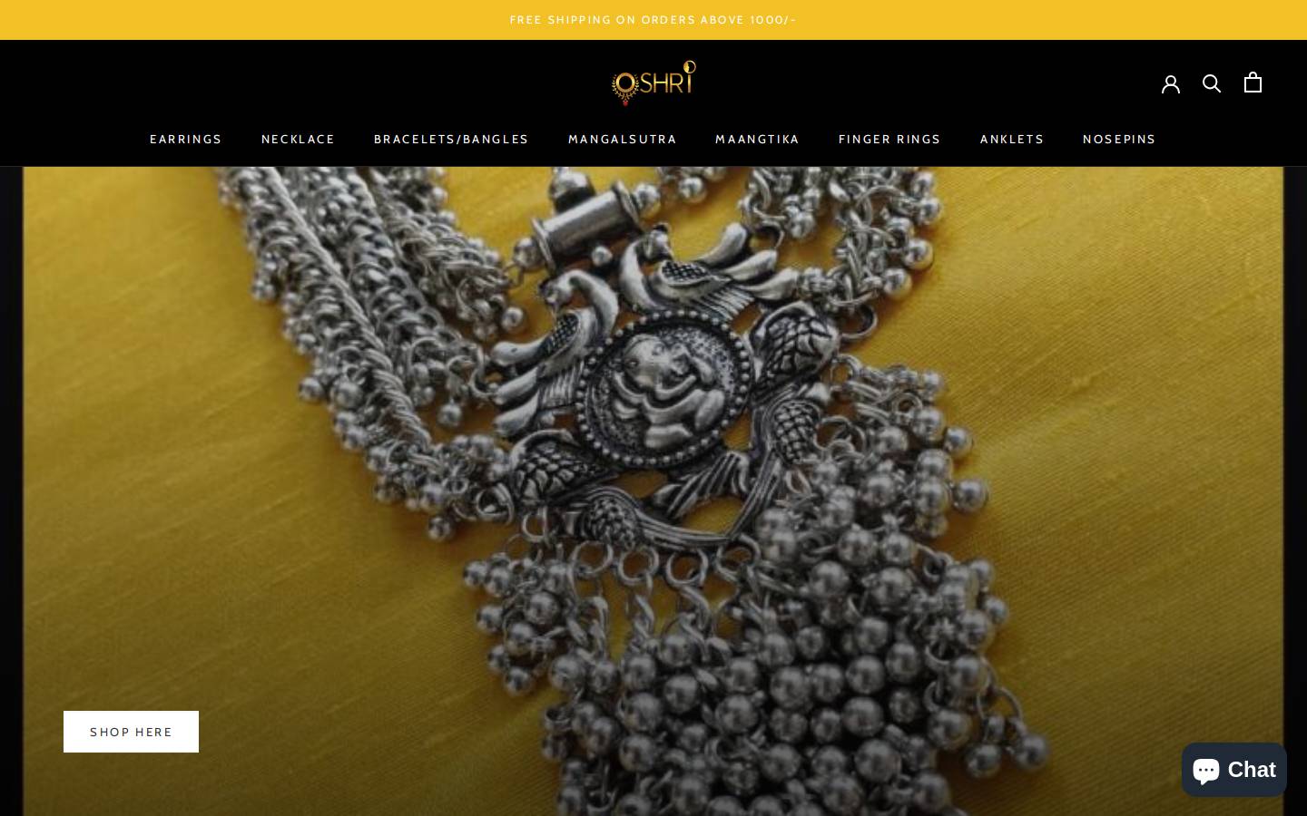 oshri.in homepage screenshot
