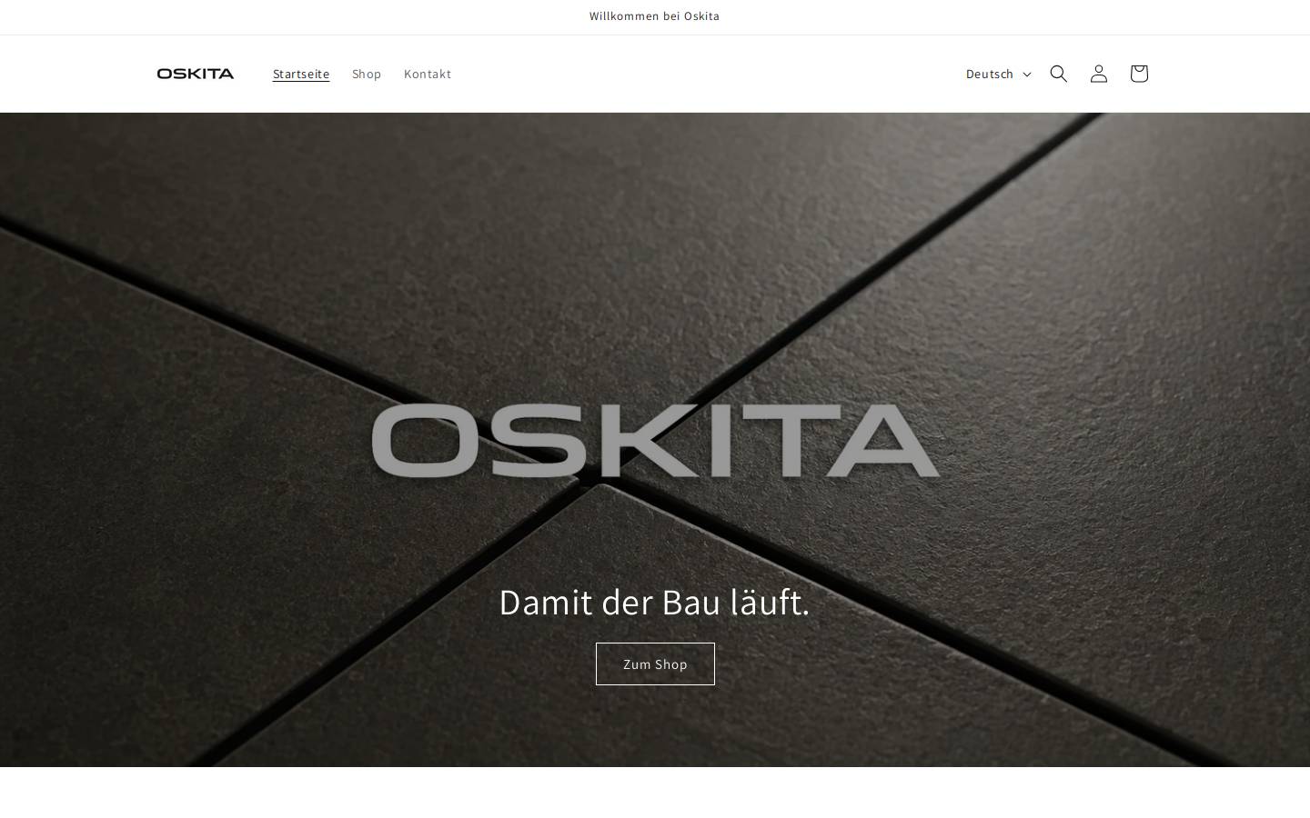 oskita.com homepage screenshot