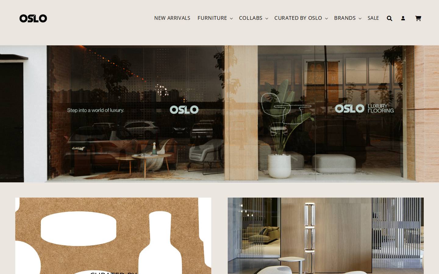 oslodesign.com homepage screenshot