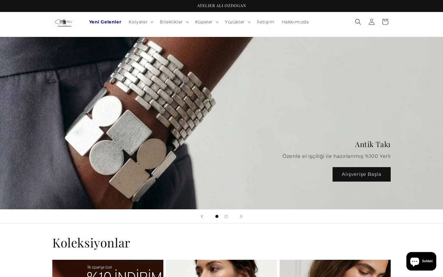 osmanlitakilari.com homepage screenshot