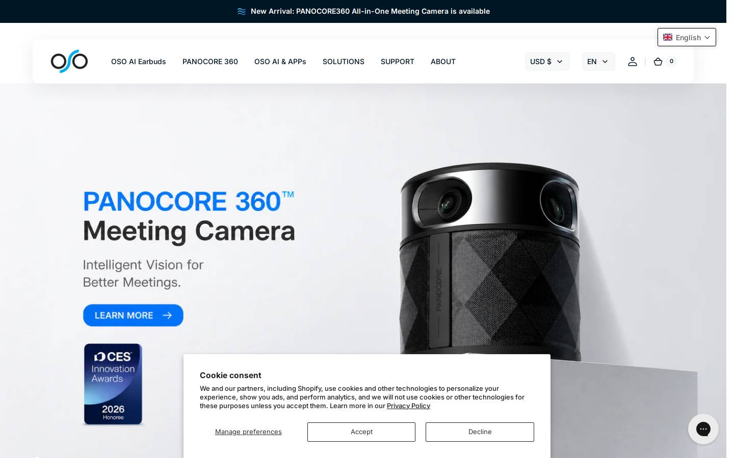 oso8.com homepage screenshot