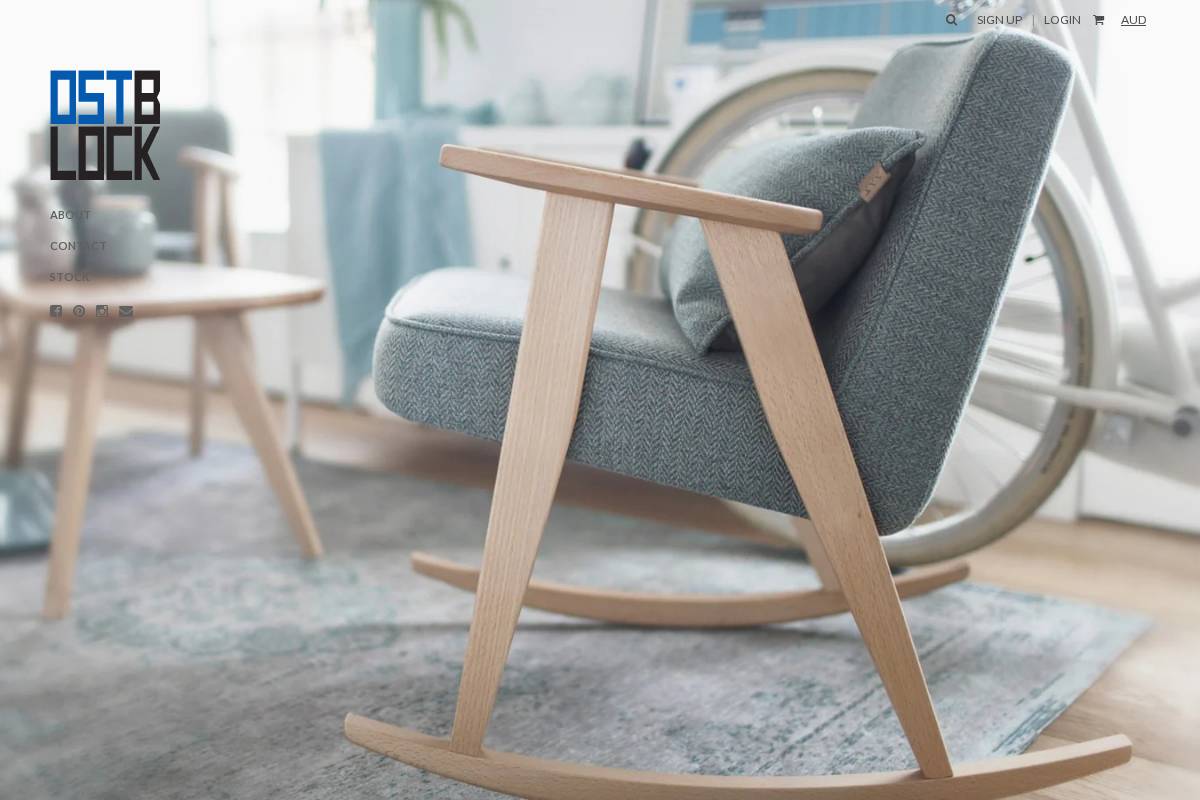 ostblock.com.au homepage screenshot