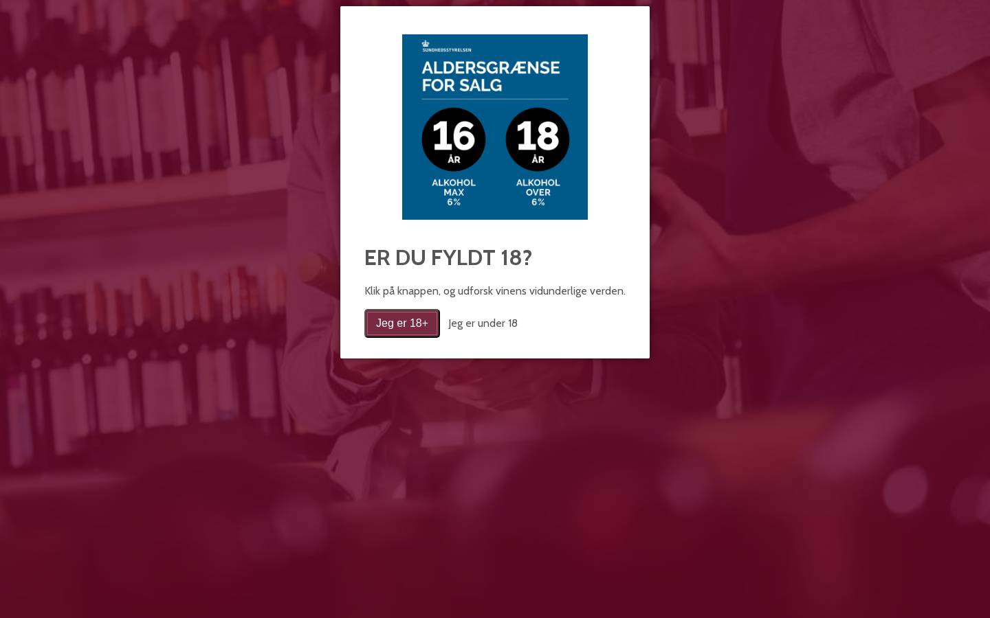 Østerbro Vin & Spiritus homepage screenshot