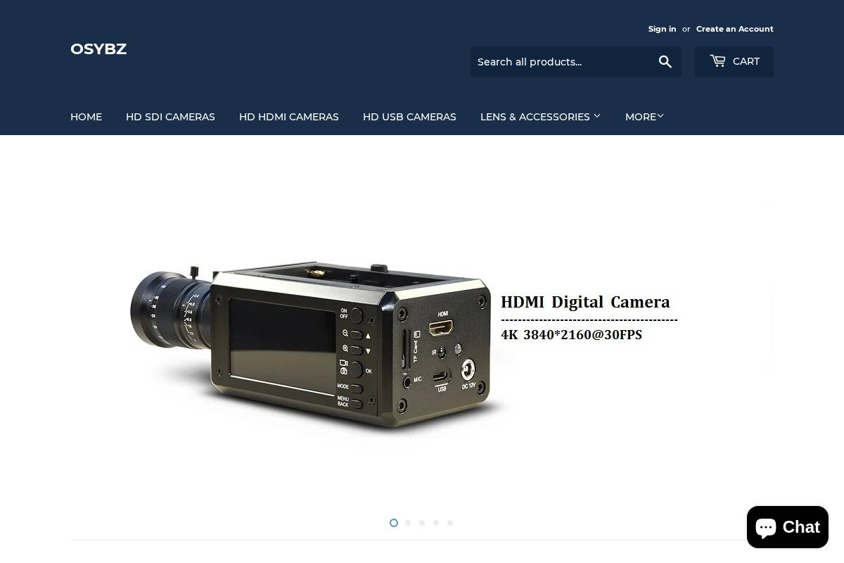 osybz.com homepage screenshot