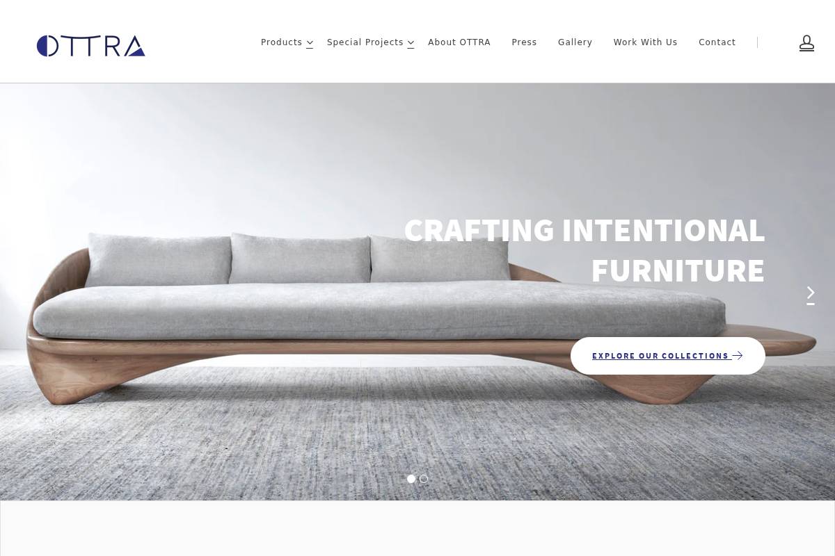 ot-tra.com homepage screenshot