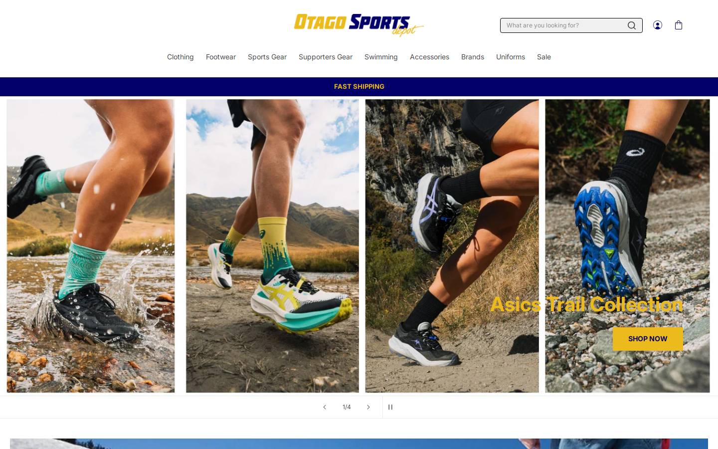otagosportsdepot.co.nz homepage screenshot