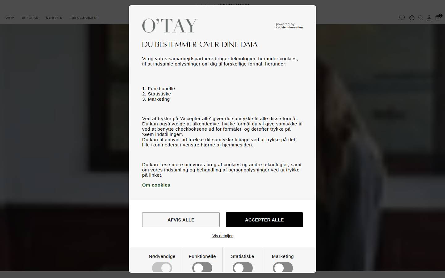 Otay homepage screenshot
