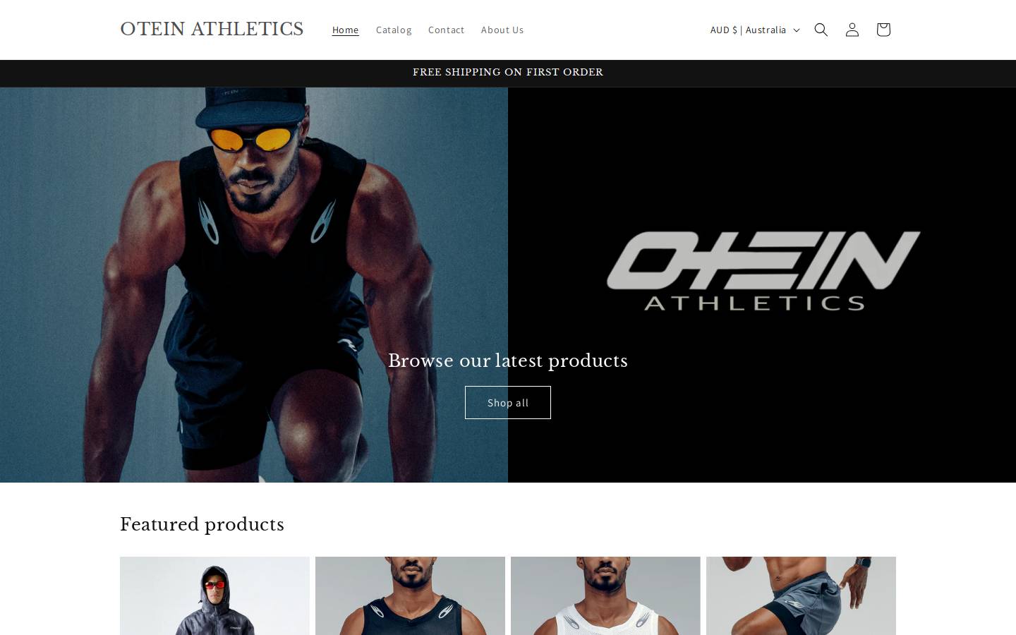 otein.com.au homepage screenshot